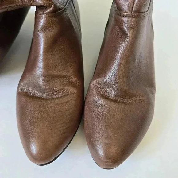 Steve Madden Creation Leather Knee Boots 7.5 - Picture 3 of 10